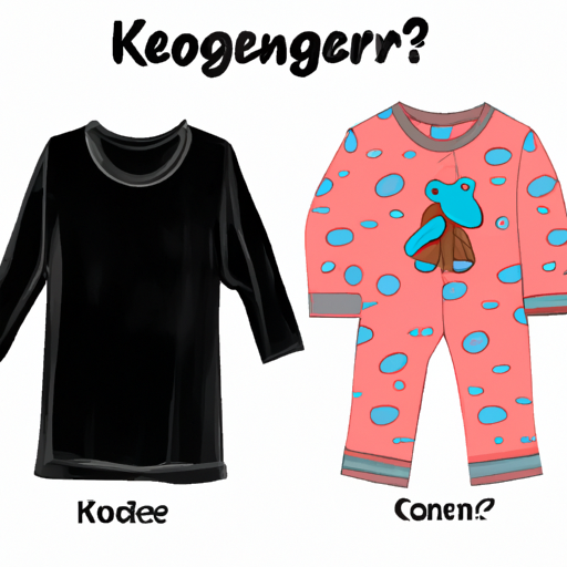 Zwarte kinderkleding