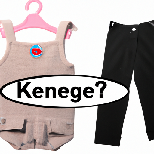 Zwarte kinderkleding